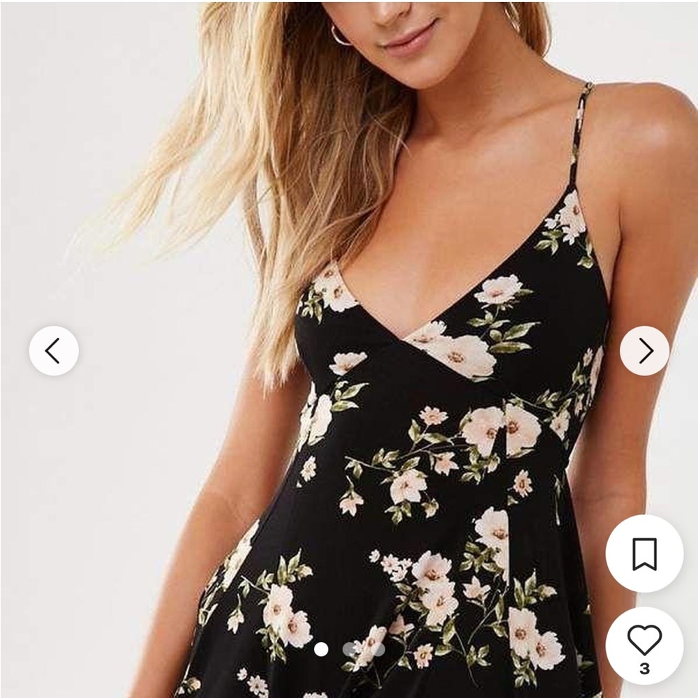 Mini floral dress Brand new no tags - Picture 2 of 2